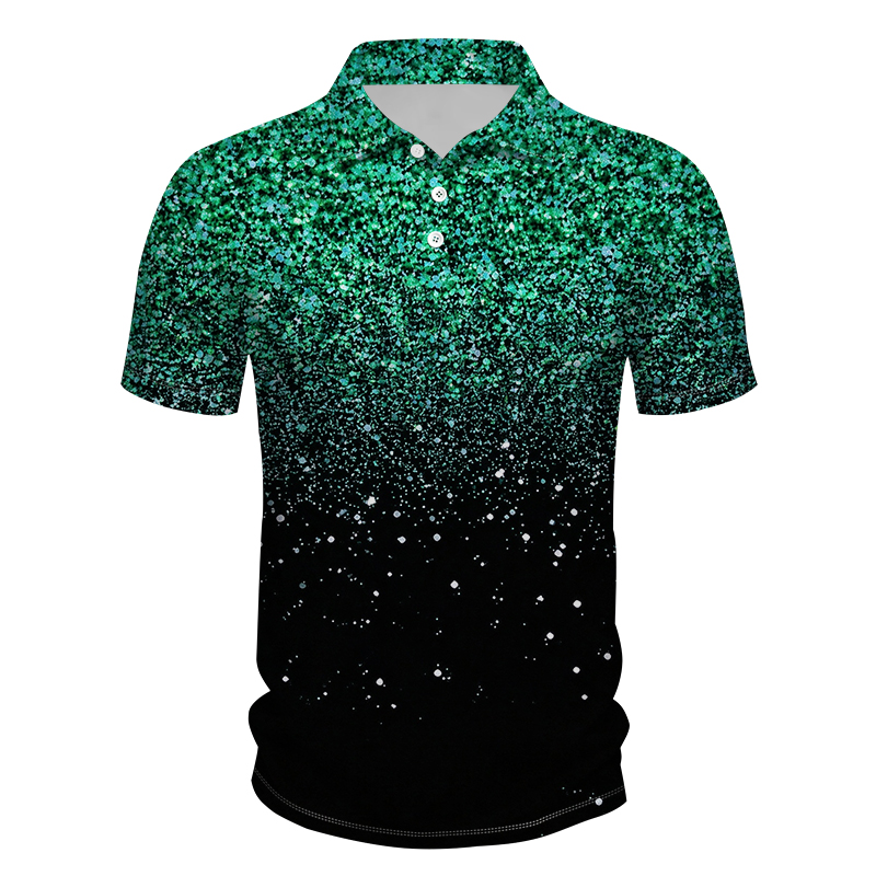 Stylish, Casual Men's Short-Sleeve Polo Shirts and Unique Printed Beach Tops - view 6