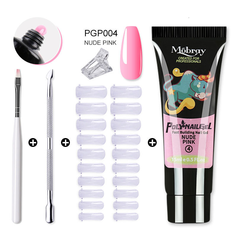 Luxury 2026 New Nail Art Kits Nail Tool Set Quick Extension Crystal Model Gel UV Glue Polishing Painting Decoration Manicure Professional Fast Shippin - view 5