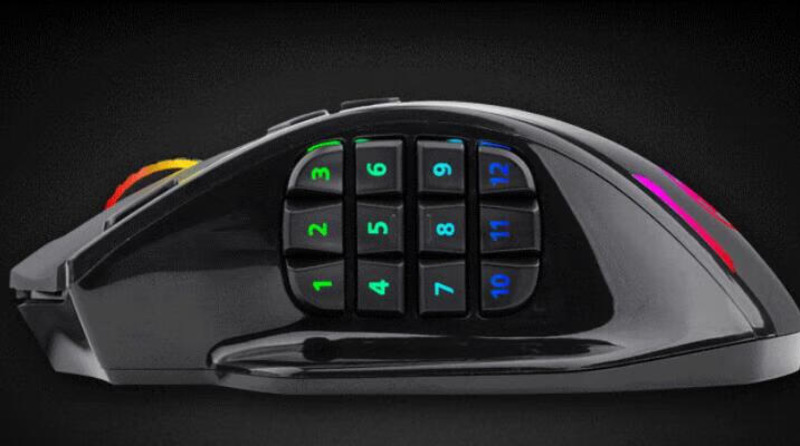 eElement X33 Mechanical Gaming Mouse Dual-Mode Wired/Wireless Gaming Mouse Rechargeable RGB Macro Programmable240309