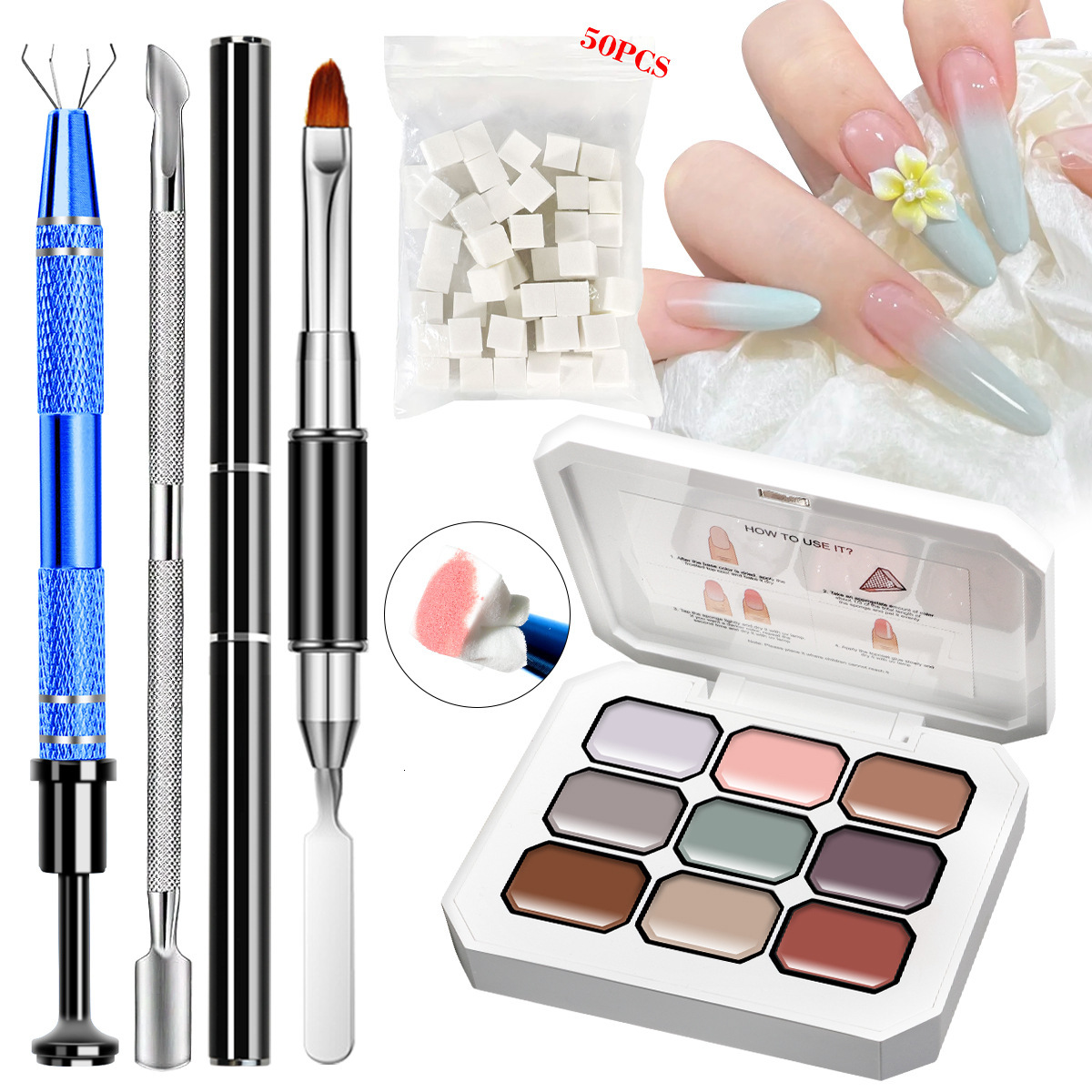 Luxury 2026 Color Gel Set Popular Women Popular Nail Gel Polish Professional Tools Set Nail Art Kits Fast Shipping X261026 - view 7