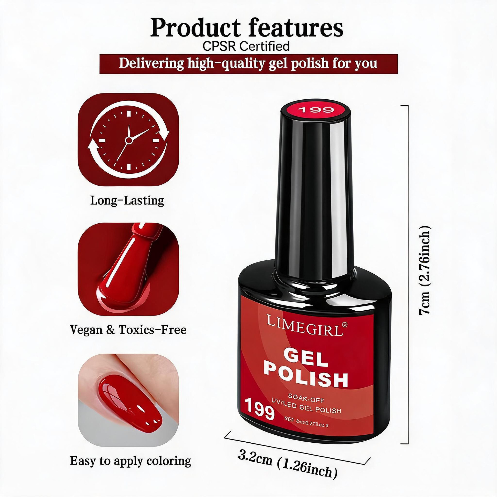 Luxury 2026 New Nail Polish Gel 6 Colors Set Popular Hard Women No Wash Matte Multifunctional Top Base Coat Nail Dryer Lamp Fast Shipping X261026 - view 9