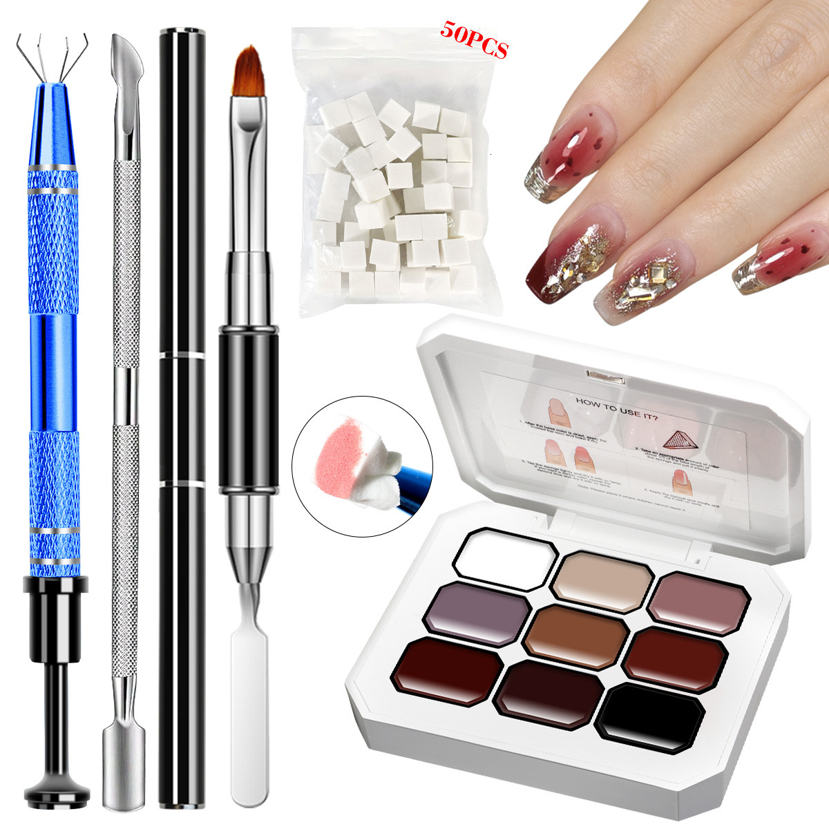 Luxury 2026 Color Gel Set Popular Women Popular Nail Gel Polish Professional Tools Set Nail Art Kits Fast Shipping X261026 - view 6