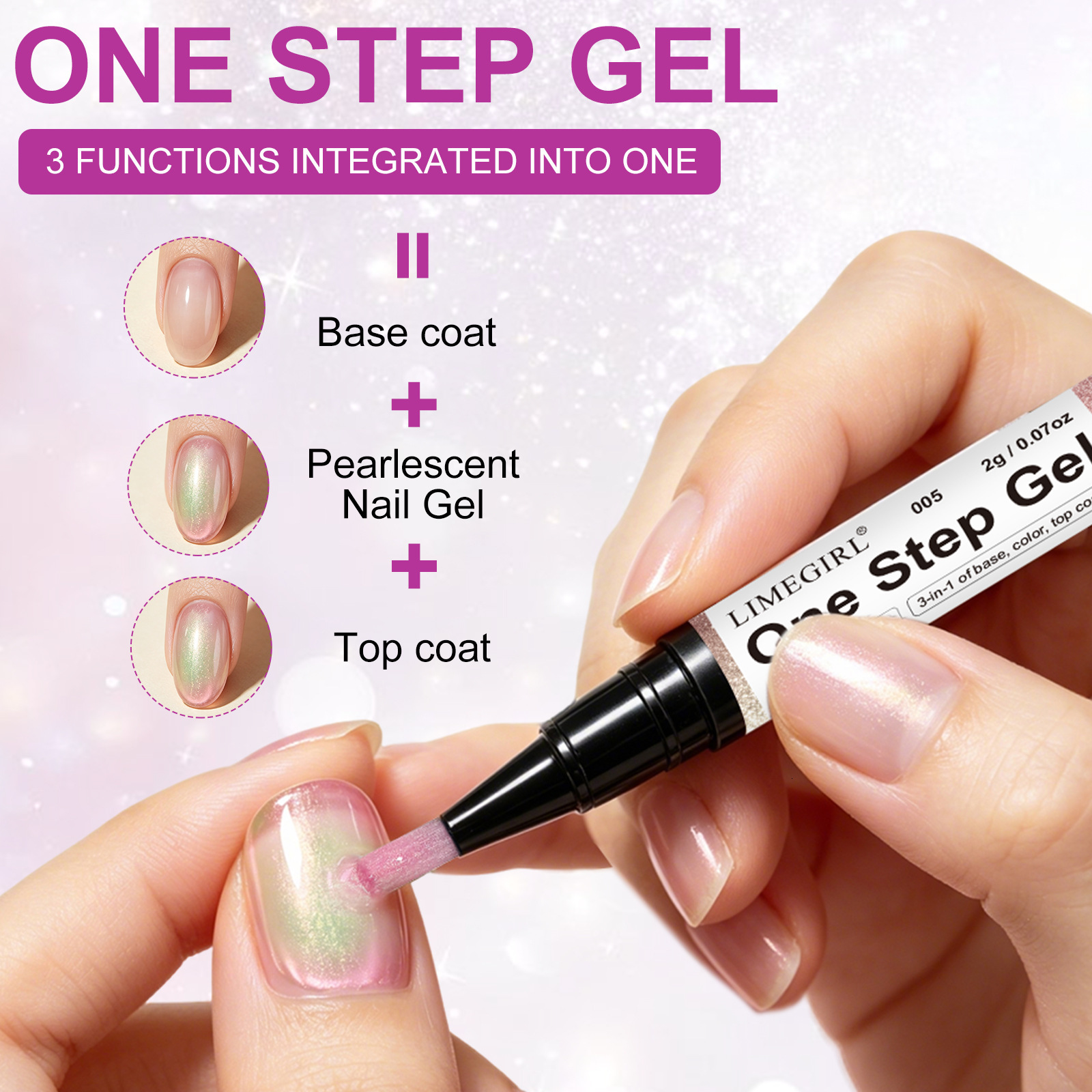 Luxury 2026 New One Step Gel Nail Polish Set Art Kit Salon Nail Accessories UV Nail Polish Manicure Hybrid Builder Magnet Fast Shipping X261025 - view 4