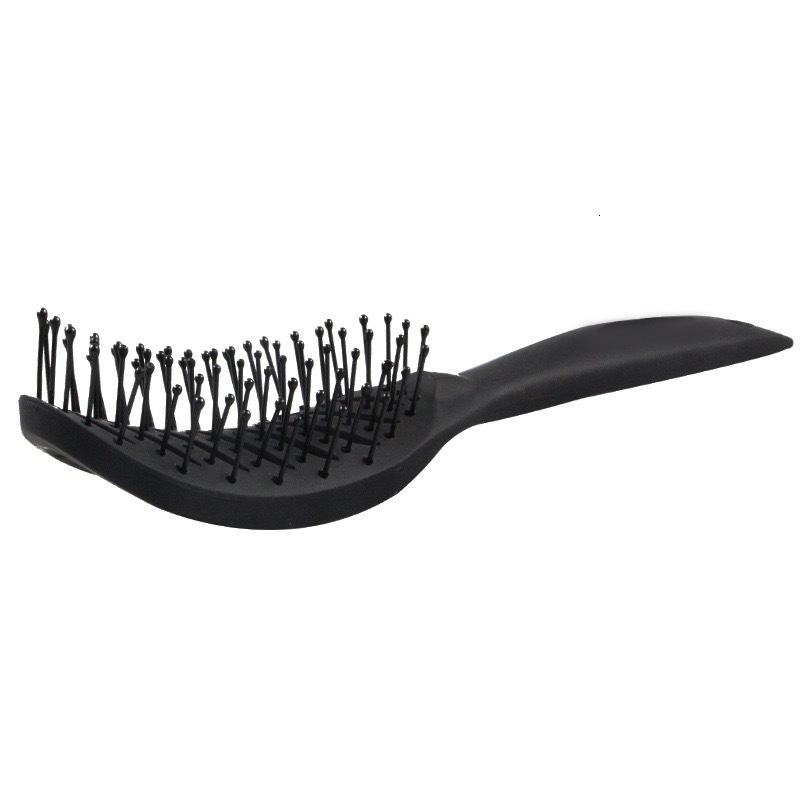 Luxury New Curved Vent Hair Styling Brush Hair Brushes AntiStatic Detangling Scalp Massager Comb Salon Drying Hairdressing Tool Free Shipping Y261026 - view 6