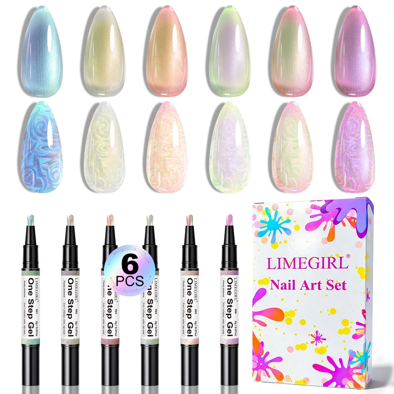 Luxury 2026 New One Step Gel Nail Polish Set Art Kit Salon Nail Accessories UV Nail Polish Manicure Hybrid Builder Magnet Fast Shipping X261025
