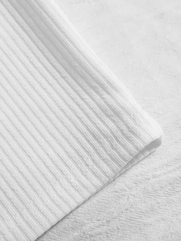 Men's Sweaters 2026 New Men Half Zip Knitted Long sleeve Vertical Striped Texture Slim Lapel Sweater Male Office Casual Fashion Pullover H261026 - view 6