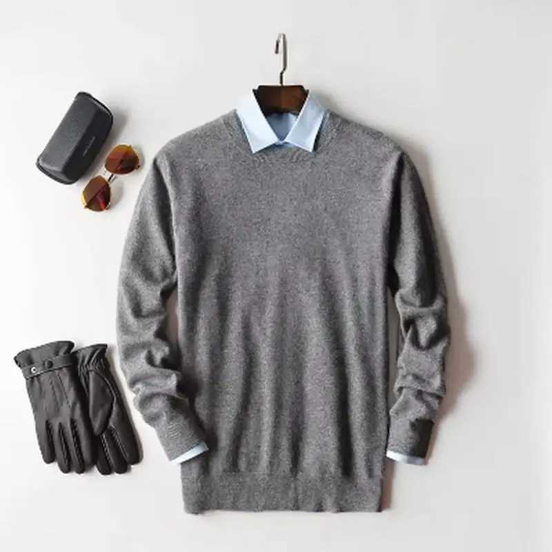 Men's Sweaters Cashmere Cotton blend sweater men pull homme 2025 autumn winter sweter clothes sueter hombre man pullover sweaters H261026 - view 3