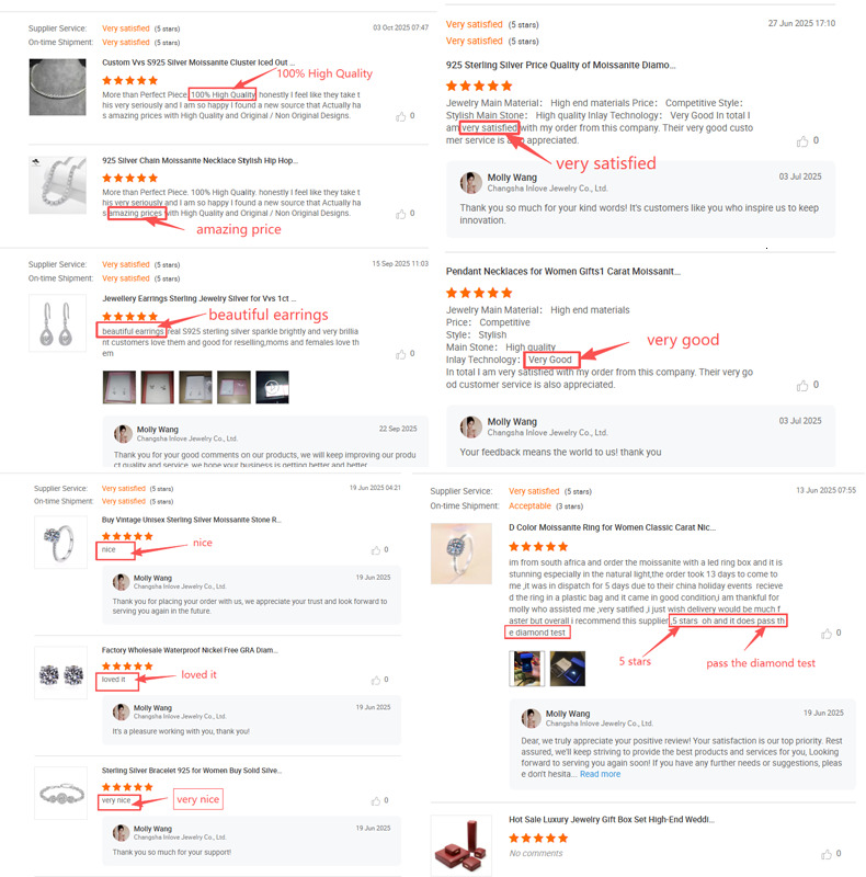 GRA CertificatePass Diamond Tester Hip Hop Classic Gold Plated 925 Silver VVS Moissanite Stud Earrings Men and Women - view 6