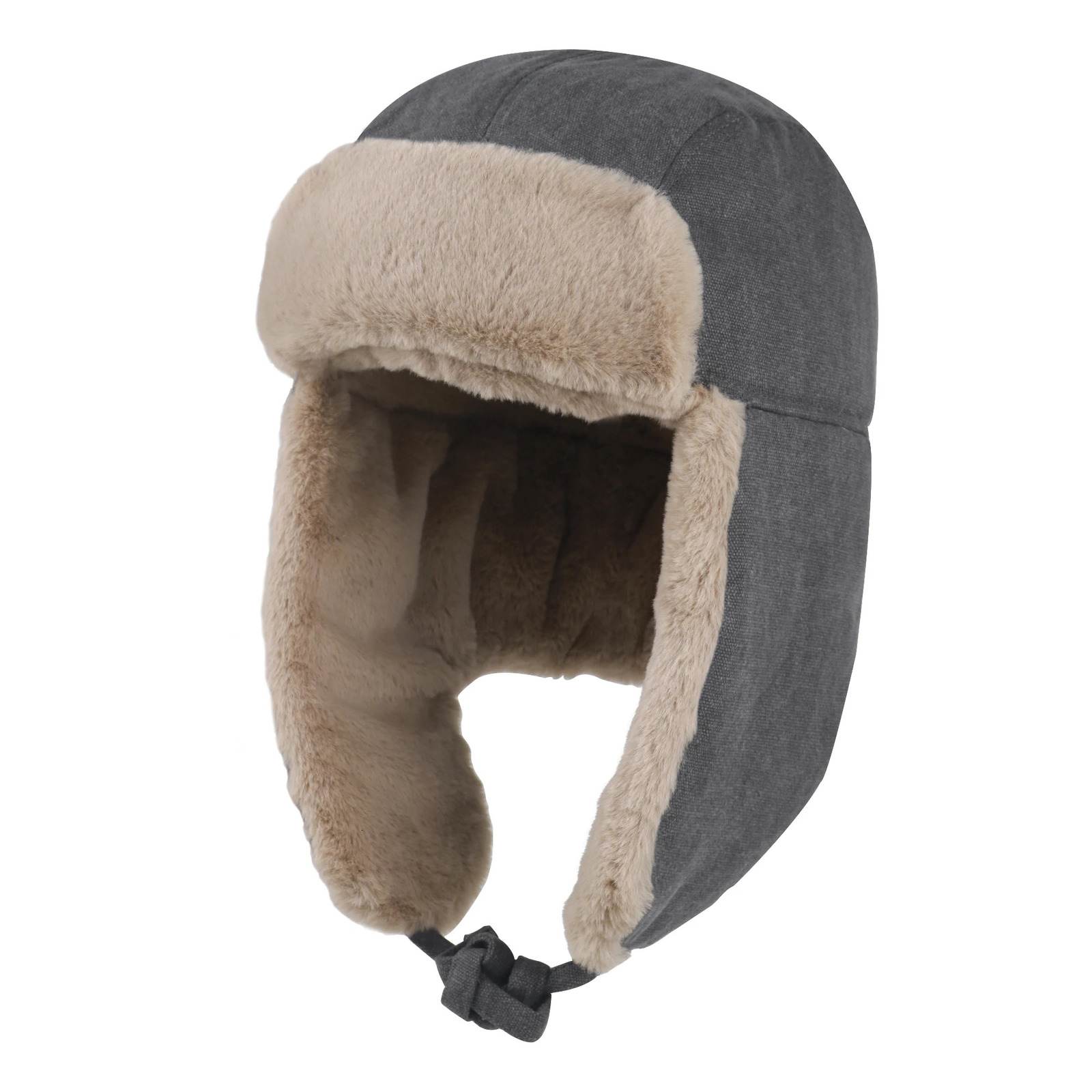 Connectyle yTrapper Men' Winter Russian Hat Thick Plush Lined Warm Earflap Windproof Snow Ski Ushanka 261022