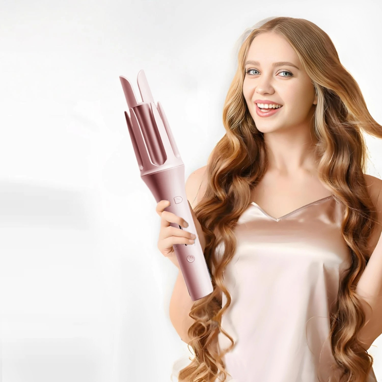 32mm automatic rotating ceramic curling iron salon wave shaped iron suitable for daily styling 261027