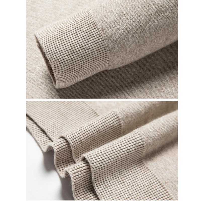 Men's Sweaters Slim Black Tops Men Autumn Winter Turtleneck Long sleeve Slim Pullover Sweater Blouse Top Good Quality Spring Autumn Pullover H261 - view 6