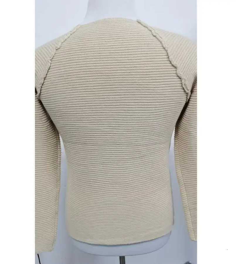 Men's Sweaters Knitted Streetwear Long sleeve Pullover Men O-neck Solid Color Long sleeve Warm Slim Sweaters Men Men's Sweater Male Clothing - view 7