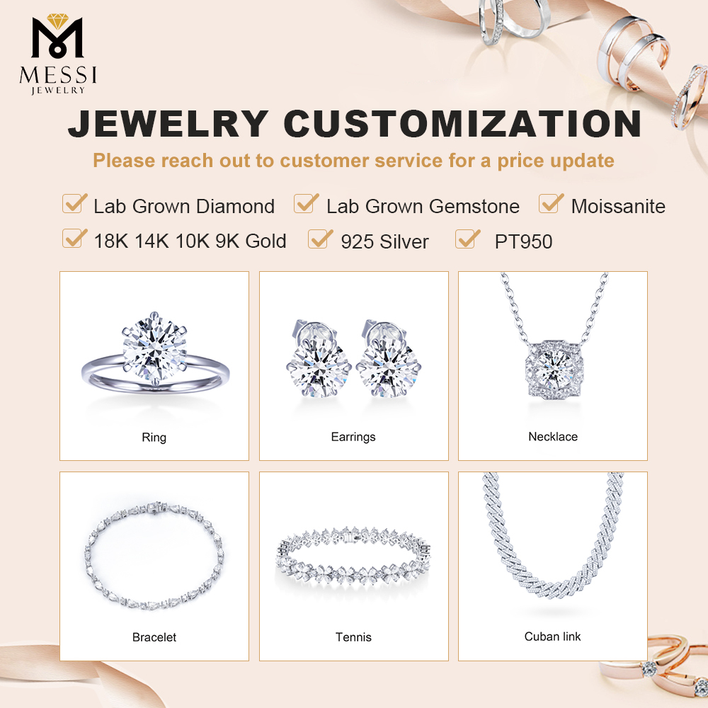 Ready to Ship MSE-907 Halo Earrings 9k White Gold 0.6ct E VS Emerald Cut Lab Grown Diamond Stud Earrings - view 6