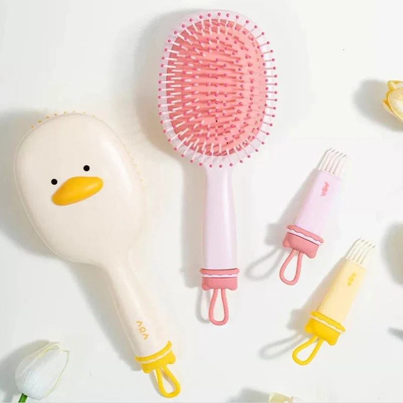 Cute Hair Massage Air Cushion Comb Brush Scalp Hairbrush Detangle Static Salon SPA Airbag Hairdressing Styling Tool 261027 - view 6