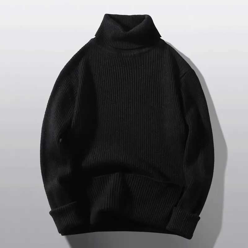 Men's Sweaters Men's Turtleneck Sweater Autumn Men's Knitting Pullovers Rollneck Sweater Winter Warm Men Jumper Slim Fit Casual Streetw - view 5
