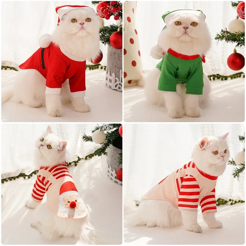 Universal M-2XL Christmas Pet Dress Cosplay Dog Clothes Cat Party Formal Dress Uniform Dog Clothes for Christmas Decorations 261027 - view 6
