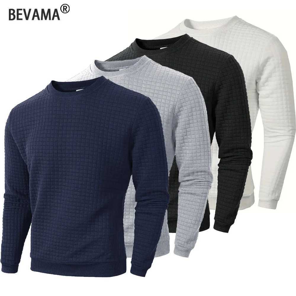 Men's Sweaters Spring Autumn Men's Crew Neck Pullover Long sleeve Sweatshirts Warm Slim Sweaters Men Outdoor Casual Sweater Tops Clothing H2 - view 1
