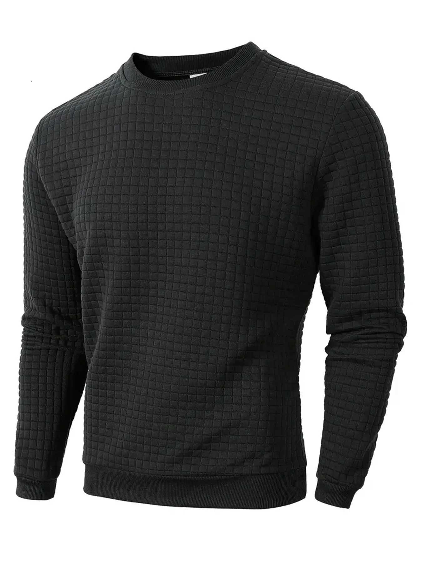 Men's Sweaters Spring Autumn Men's Crew Neck Pullover Long sleeve Sweatshirts Warm Slim Sweaters Men Outdoor Casual Sweater Tops Clothing H2 - view 5
