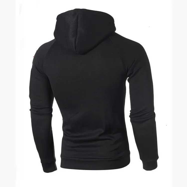 Men's Sweaters 2019 Autumn Winter Sweater Men Fashion Hoody Large Size Warm Fleece Coat Men Sweaters Hooded Sweat Shirts Pull Homme Pullover H261 - view 6