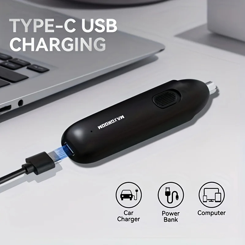 MAXGROOM USB Rechargeable Electric Nose Hair Clipper For Women Washable Head Nose Hair Trimmer For Men and Women 261027 - view 4