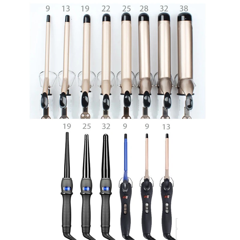 Arrival Professional 19mm Curling Iron Hair Waver Pear Flower Cone Electric Curling Wand Roller Styling Tools 261027 - view 1