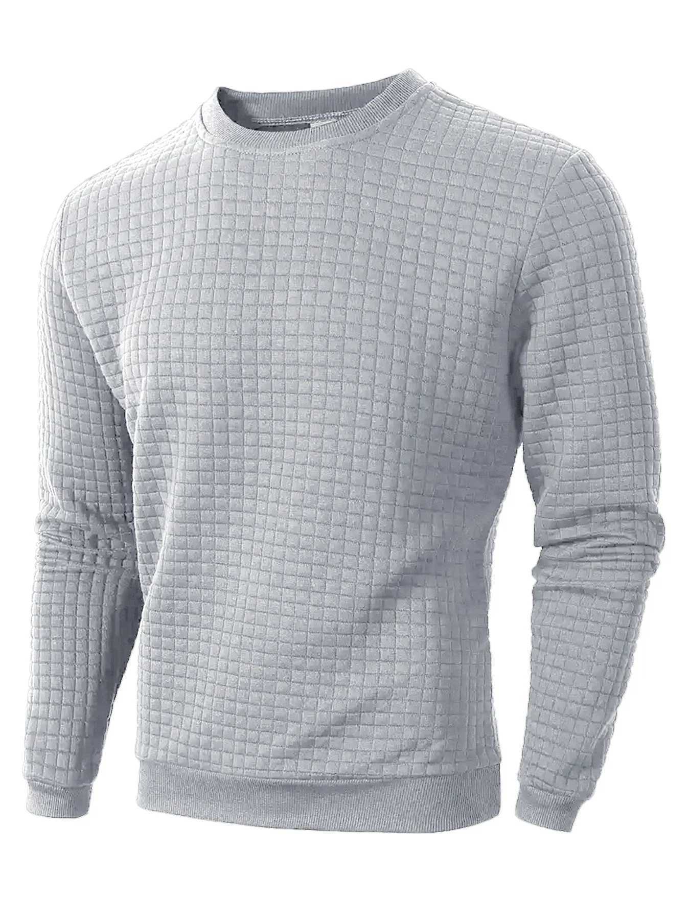 Men's Sweaters Spring Autumn Men's Crew Neck Pullover Long sleeve Sweatshirts Warm Slim Sweaters Men Outdoor Casual Sweater Tops Clothing H2 - view 7