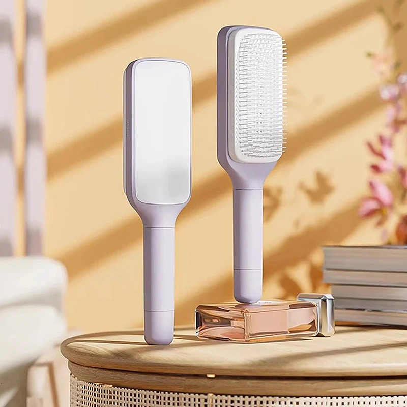 Self Cleaning Hairbrush Women Hair Brush One-key Cleaning Hair Loss Airbag Scalp Massage Comb -Static Hairbrush 261027 - view 5