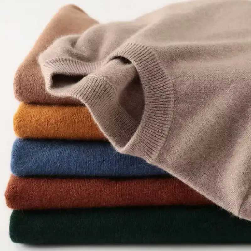 Men's Sweaters Cashmere Cotton blend sweater men pull homme 2025 autumn winter sweter clothes sueter hombre man pullover sweaters H261026 - view 1