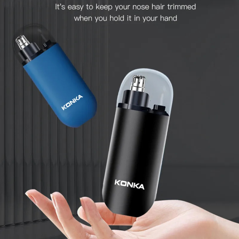 Rechargeable Nose Hair Trimmer Type-C Charging Waterproof Electric Trimmer for Men Nose Ear Sideburn Hair Care 261027 - view 3