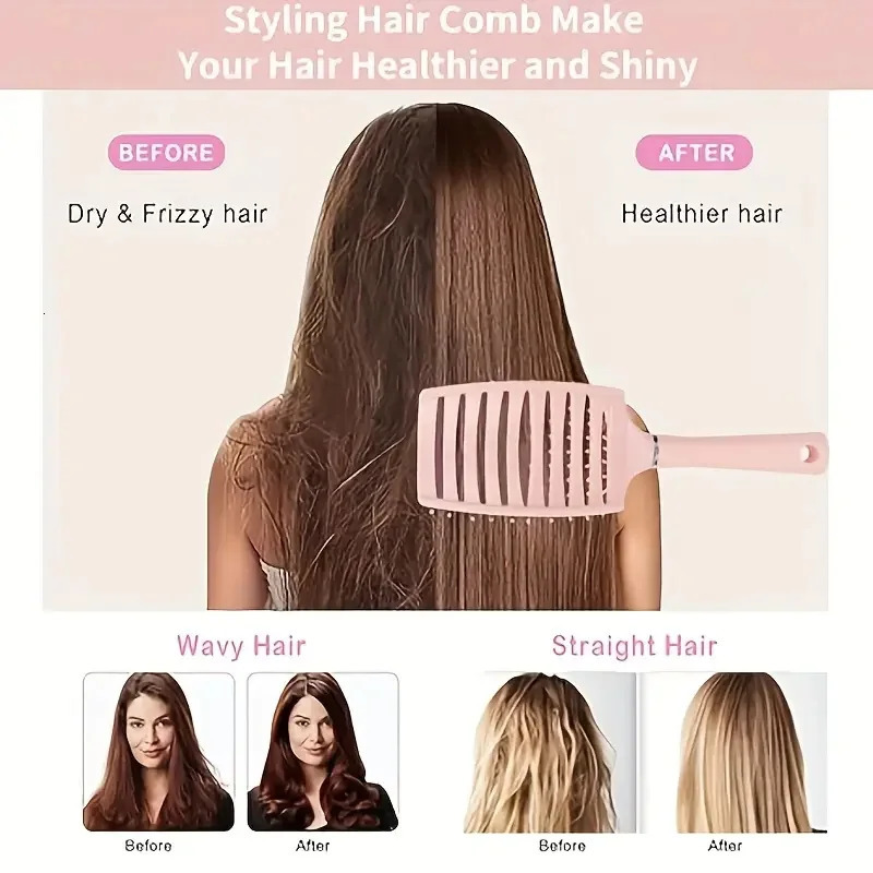 3pcs hair comb set Air Cushion Comb Airbag Comb Curly Hair Comb Suitable for daily household use and hair salon use 261027 - view 3