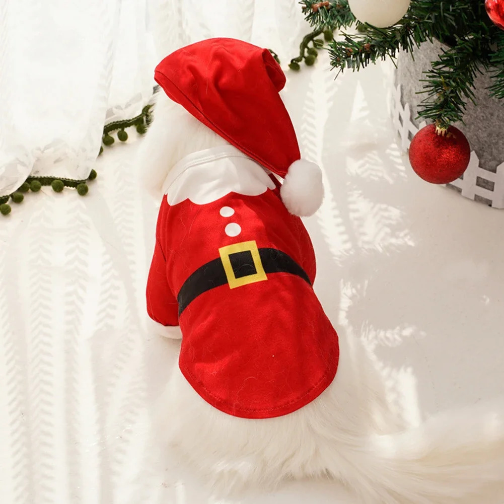 Universal M-2XL Christmas Pet Dress Cosplay Dog Clothes Cat Party Formal Dress Uniform Dog Clothes for Christmas Decorations 261027 - view 3