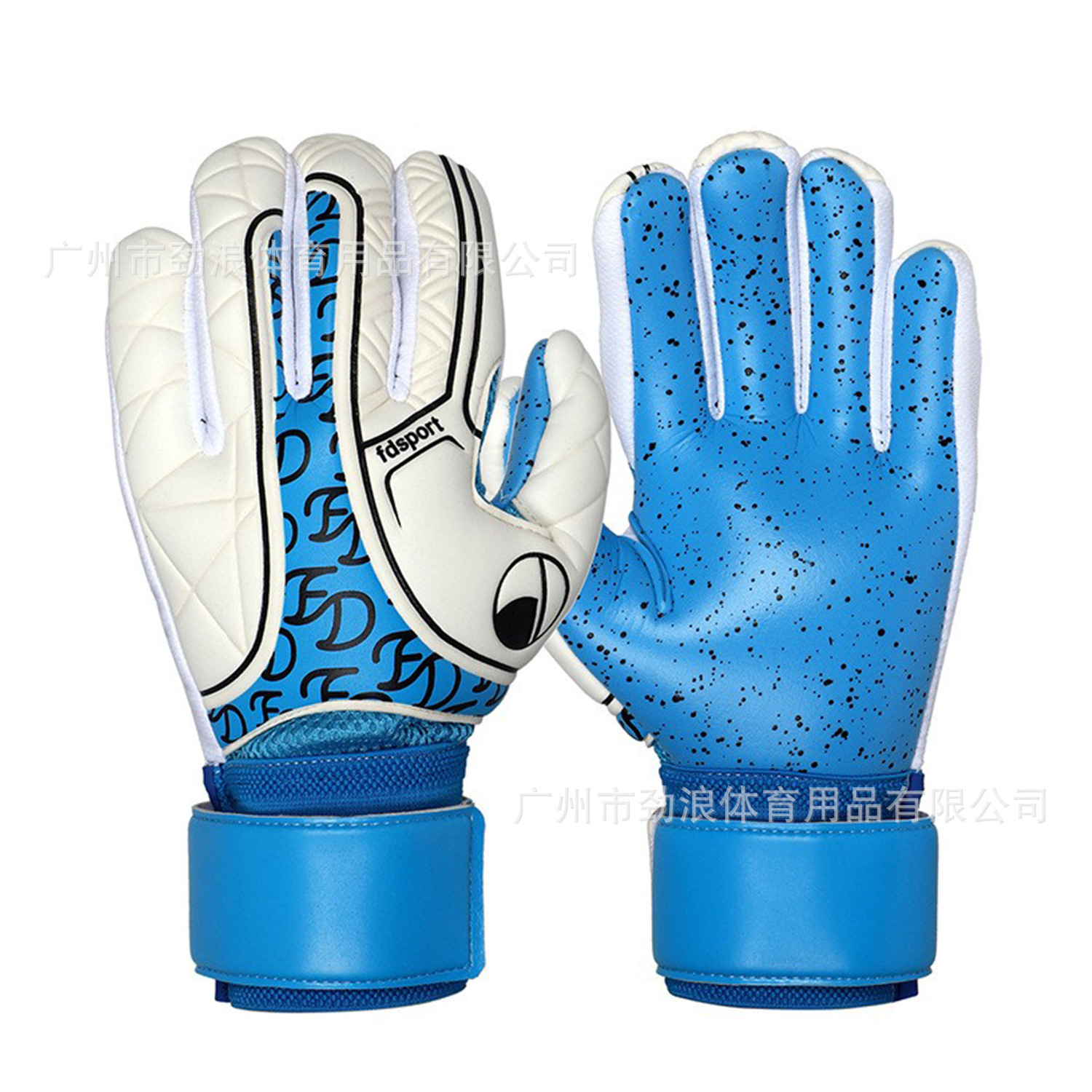 Soccer goalkeeper gloves latex finger guards for middle and elementary school students competition use children's adult sizes 260709 - view 8