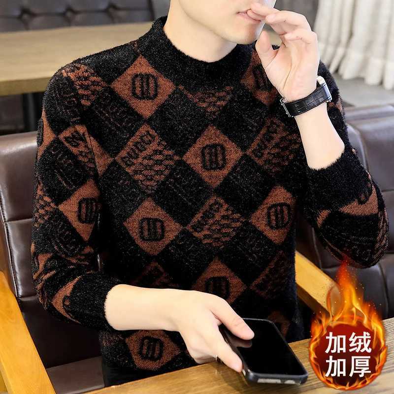 Men's Sweaters Autumn Winter Men Knitted Sweater Round Neck Pullovers Sweater Designer Quality Casual Men Clothing Jumper H261026 - view 3