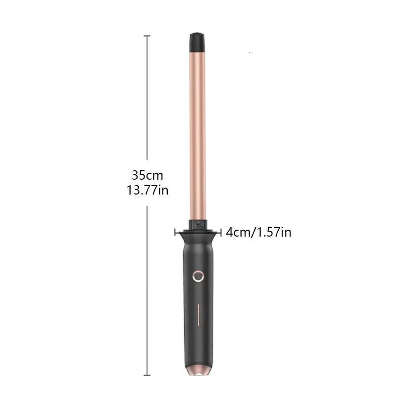 Professional 9mm Curling Wand Set with 2 Combs US Plug Fast Heating Hair Curler for Long-Lasting Salon-Style Curls Home Use 261027 - view 5