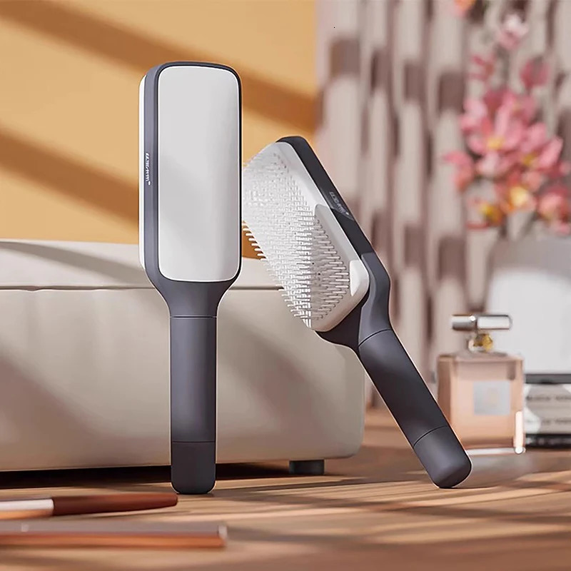 Self Cleaning Hairbrush Women Hair Brush One-key Cleaning Hair Loss Airbag Scalp Massage Comb -Static Hairbrush 261027 - view 6