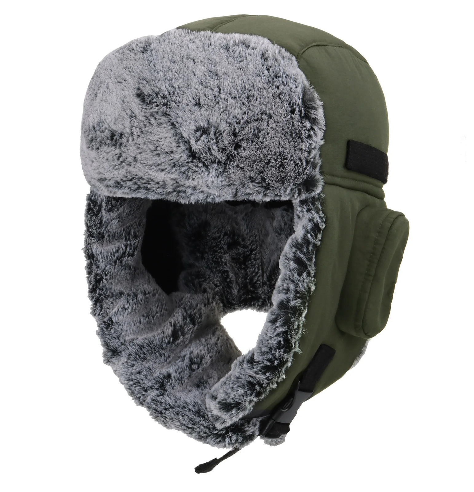 Connectyle Men's Trapper Hat With Faux Fur Linning Eskimo Windproof Waterproof Winter Warm Hats Ushanka Hunting Skiing 261022 - view 7