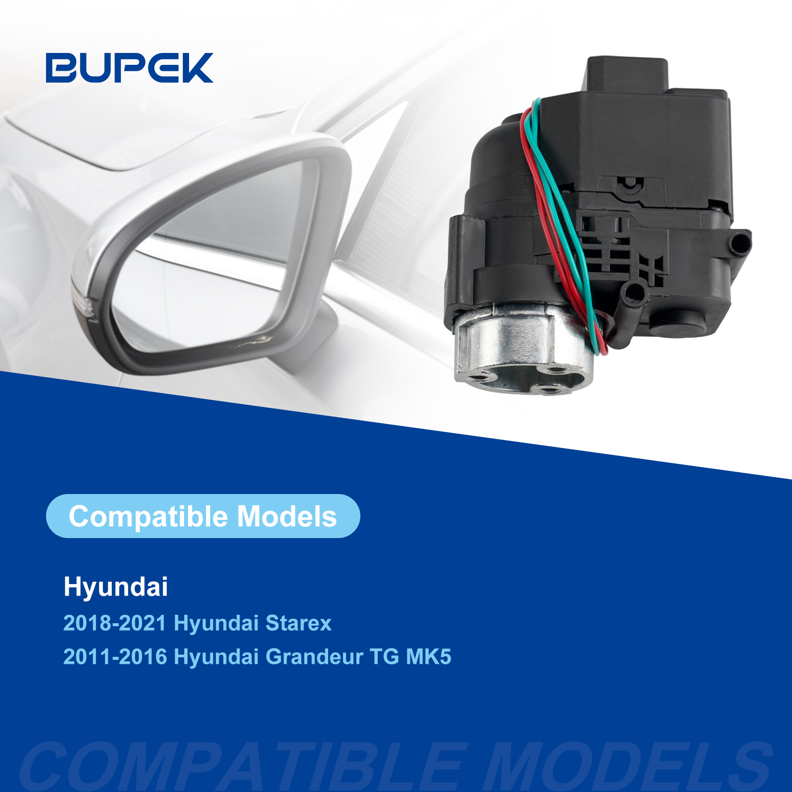 AZGIANT Power Side Wing Mirror Folding Assembly Motor for Chevrolet Hyundai Starex Azera Grandeur High Quality Rear View Mirror - view 3