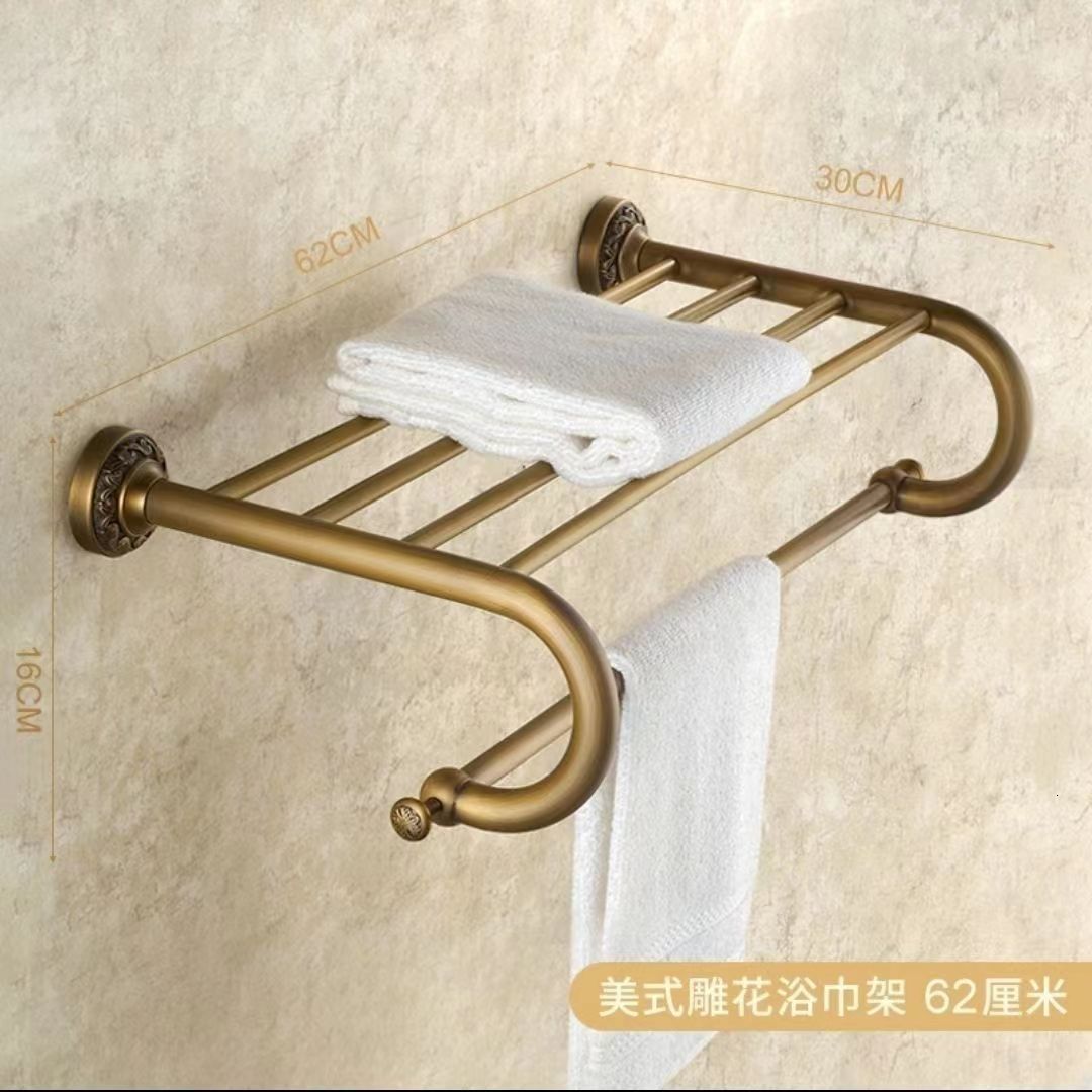Soap Dishes Solid Aluminium Wall Mounted Antique Brass Color Bathroom Soap Basket Bath Soap Dish Holders Bathroom Products YT13990 230629 - view 7