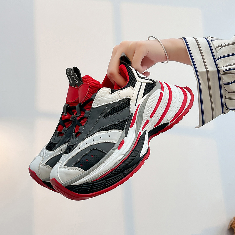 Women's autumn mesh low cut casual sports shoes