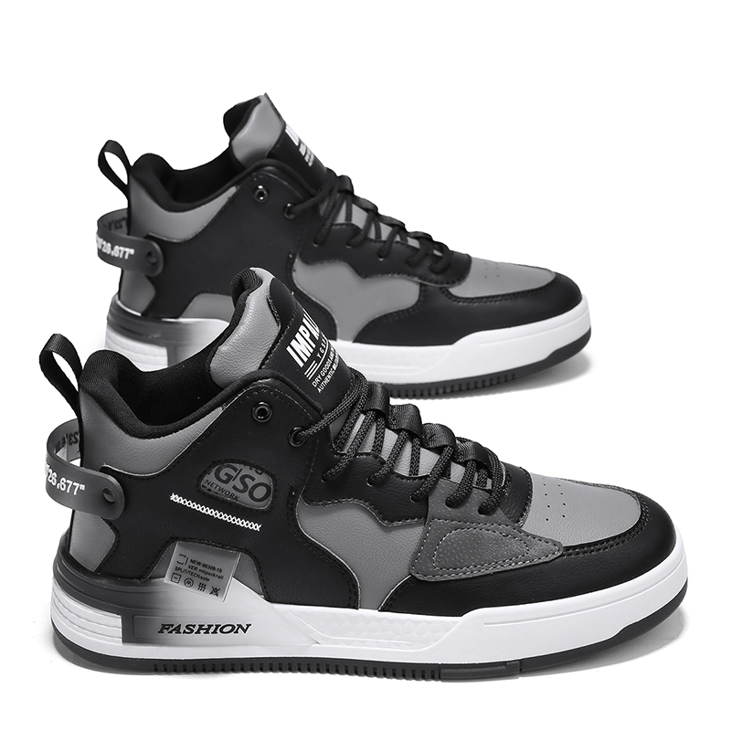 Brand Men's High-top Sneakers Non-slip Basketball Shoes High Quality Casual Shoes For Men Breathable Male Sports Tennis Shoes