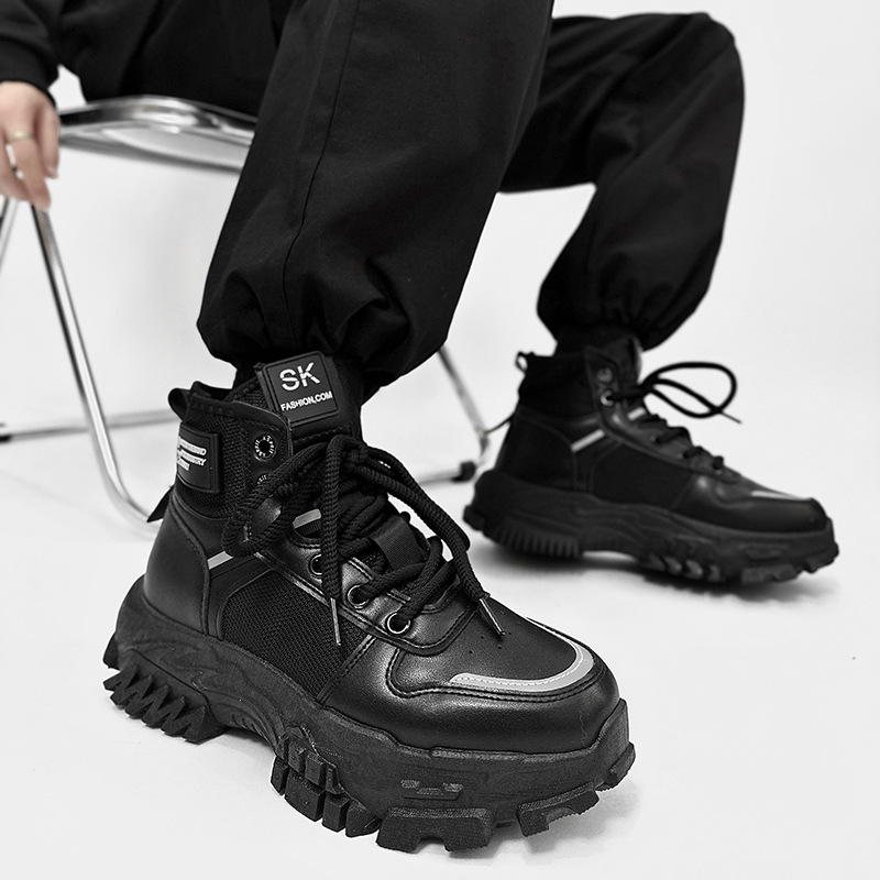 Men's autumn and winter thick soled sports casual Martin boots 241115