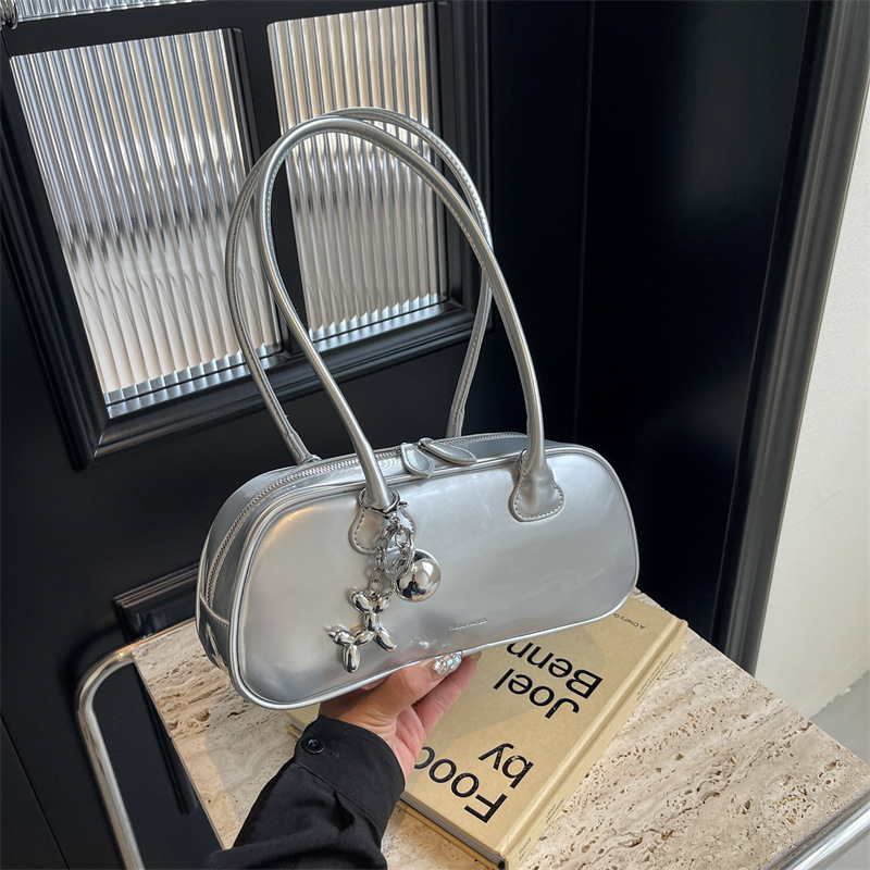 2025S Fashion Designer Women Korean Version Simple Style Shoulder Handbag Armpit Bag Fashion Free Shipping