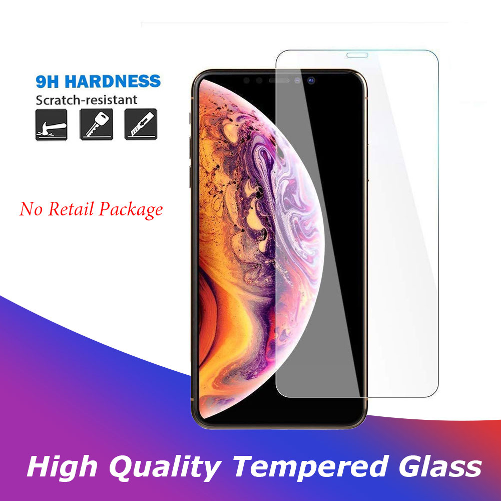 Premium AA Tempered Glass Screen Protector For iPhone 16 16E 15 14 13 12 Mini 11 Pro Max XR XS X 6 7 8 Plus Samsung S21FE S20FE A52 A51 A71 A12 A13 A14 A15 A32 A04 A04E 0.3MM 2.5D