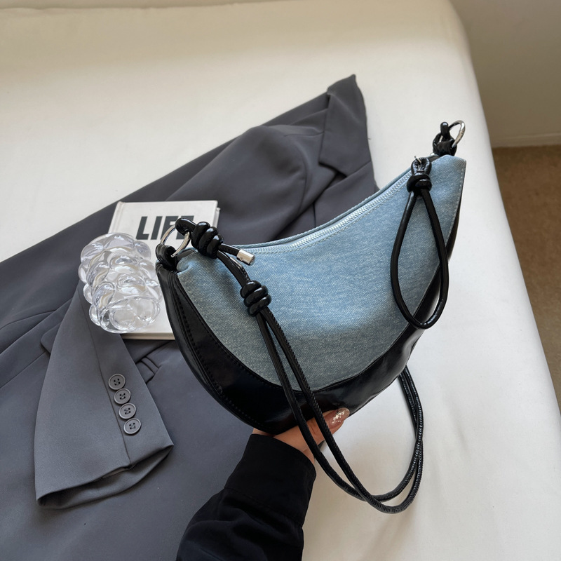 Women Bag Solid Color Saddle Bag Crossbody Bag Shoulder Bag Fashion Korean Version Free shipping