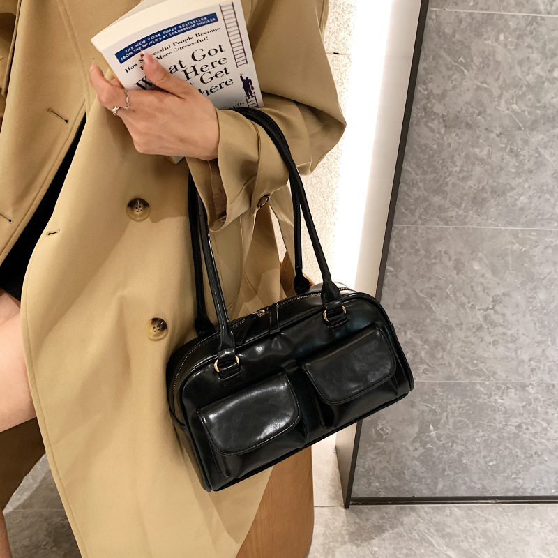 Women Popular Fashion Shoulder Armpit Commute Trendy Hand-held Bag Free shipping