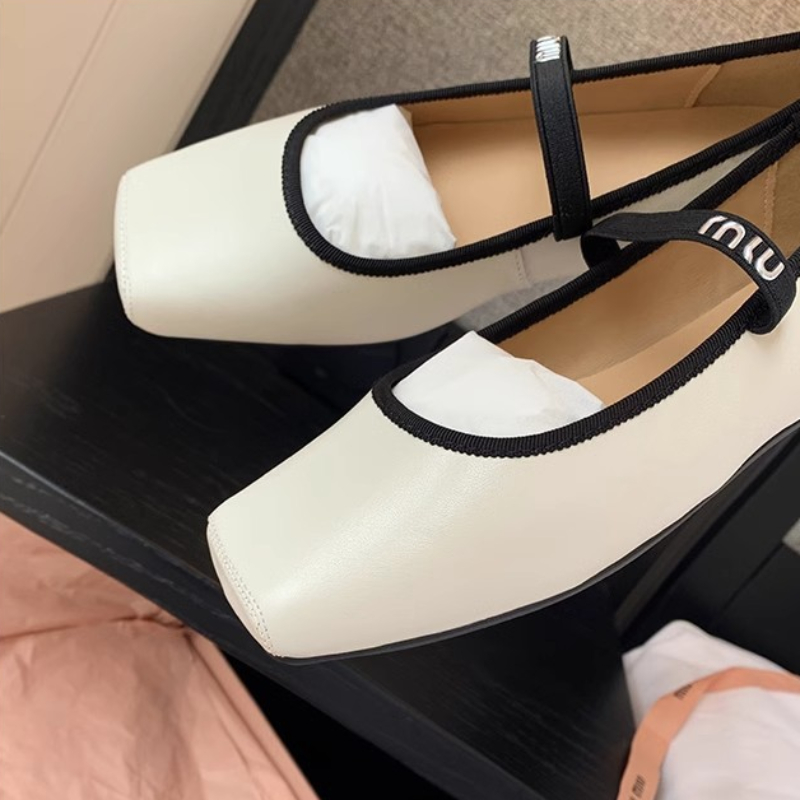 Bottom Flat Single Summer New Brand Women Flats Fashion Square Toe Shallow Mary Jane Soft Casual Ballet Shoes 33c2 s 602e b8a1
