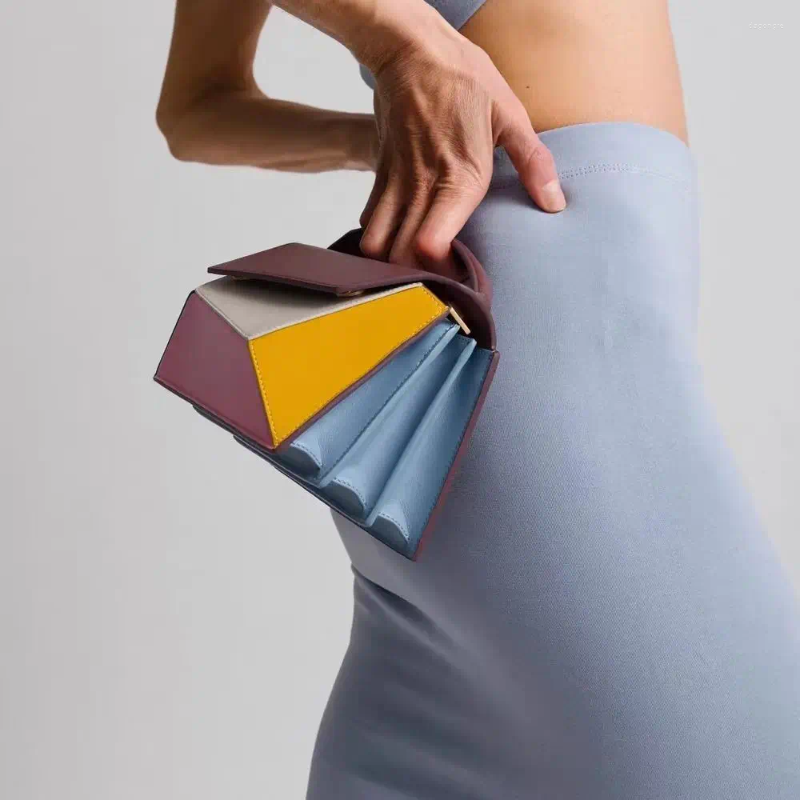 Totes Niche Design Turkish Style Geometric Bag High Quality Exquisite Versatile Handbag Trendy Fashion Shoulder Casual Crossbody ba9f