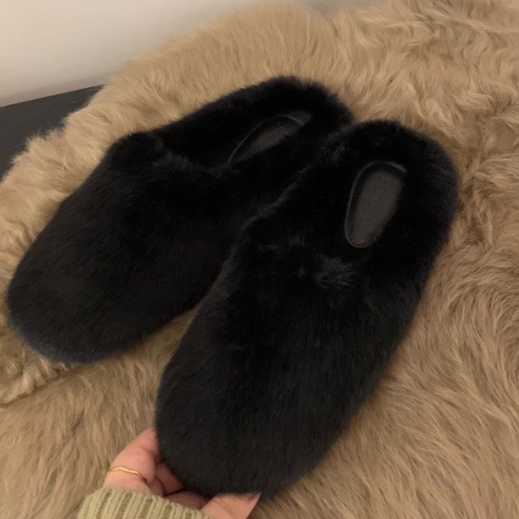 Women Shoes Slippers Round Closed Toe New Fashion Casual Style Versatile Free shipping