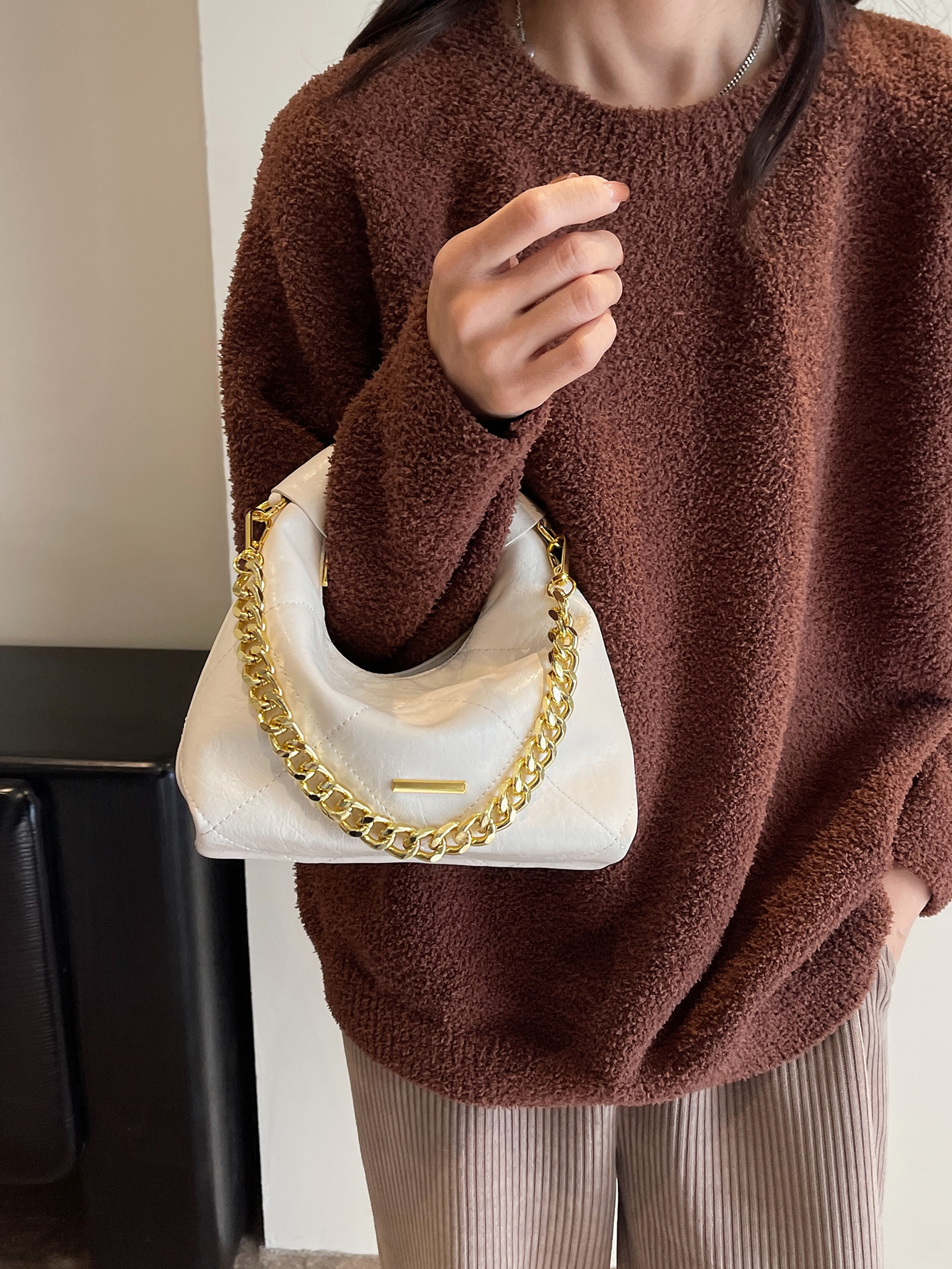 Women Bag Handbag Shoulder Bag Fashion Armpit Bag Trendy Bag Free shipping