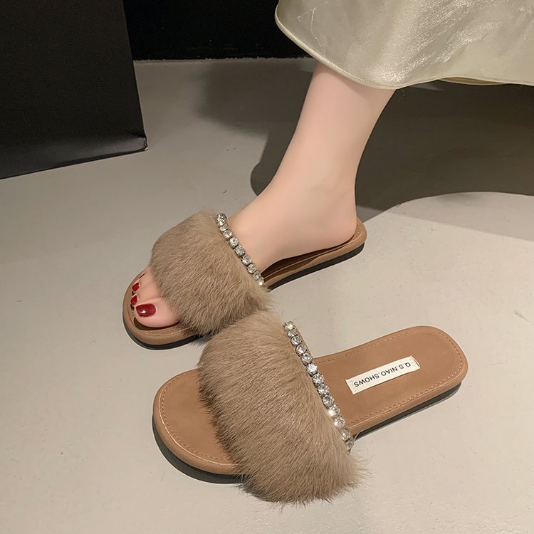 French Style Flat Bottom Women's Slippers Soft Breathable | Indoor & Outdoor 801f